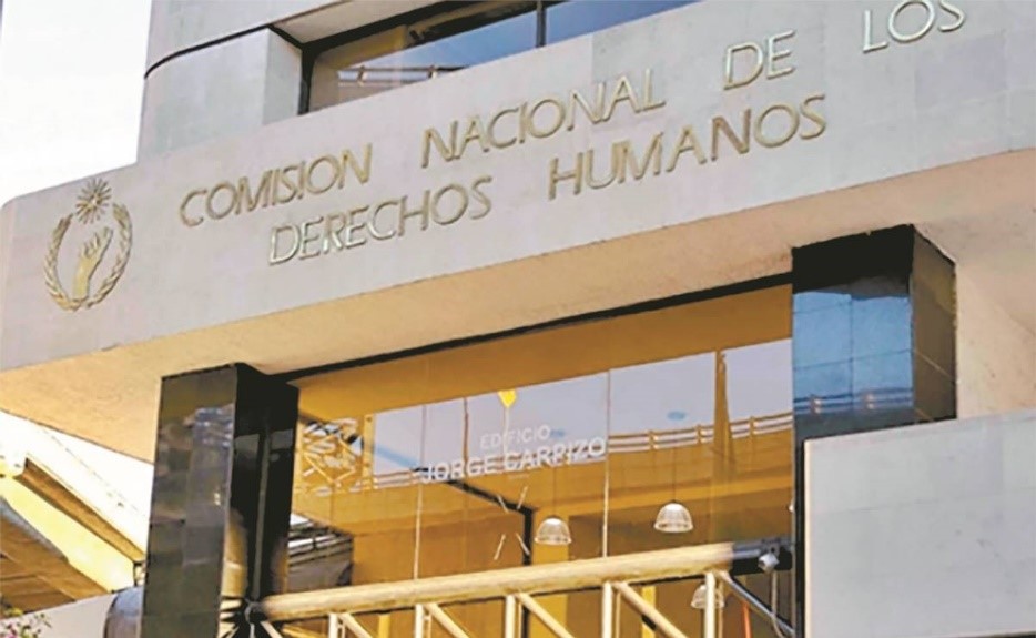 Fachada de la Comisión Nacional de los Derechos Humanos