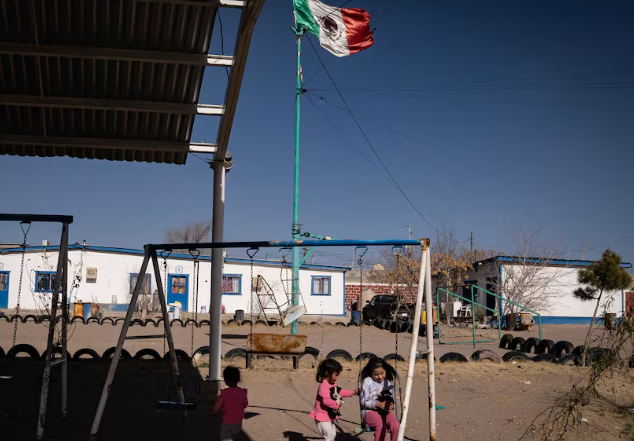 Vista del albergue para migrantes 'Pan y vida', ubicado en la colonia Anapra, de Ciudad Ju&aacute;rez.