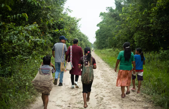 Naci&oacute;n U'wa, ubicado en los departamentos de Arauca, Santander, Casanare, Norte de Santander y Boyac&aacute;, Colombia.