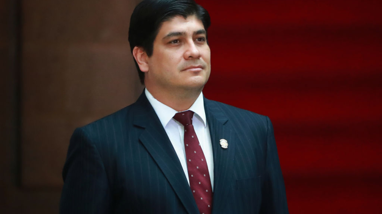 Presidente de Costa Rica Carlos Alvarado