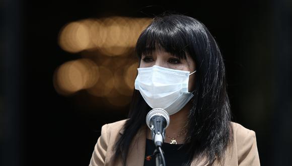 La presidenta del Congreso de Per&uacute; Mirtha V&aacute;squez