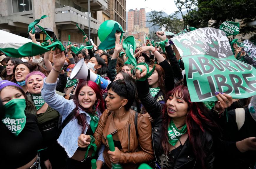 Mujeres en protesta