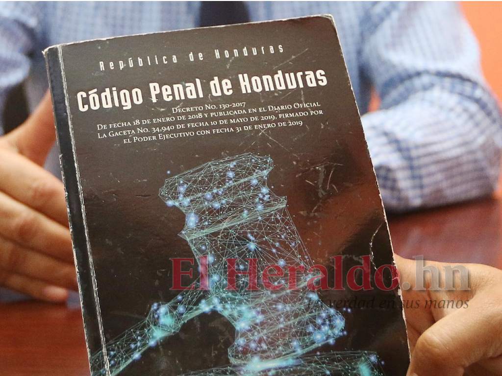 Portada del C&oacute;digo Penal de Honduras