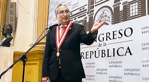 Presidente del Poder Judicial, Jos&eacute; Luis Lecaros