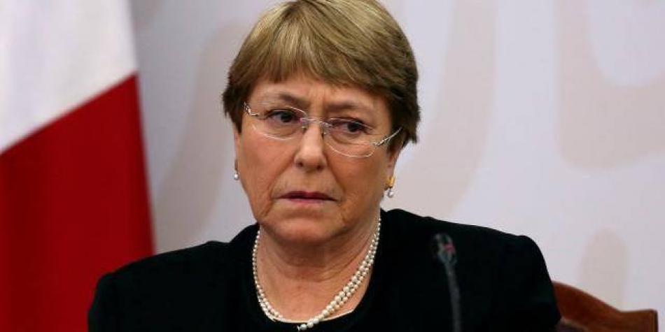 Michelle Bachelet se pronunci&oacute; sobre protestas en Colombia