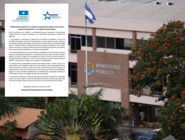 Mediante un comunicado de prensa la institución política instó a la UFERCO a parar con la judicialización.