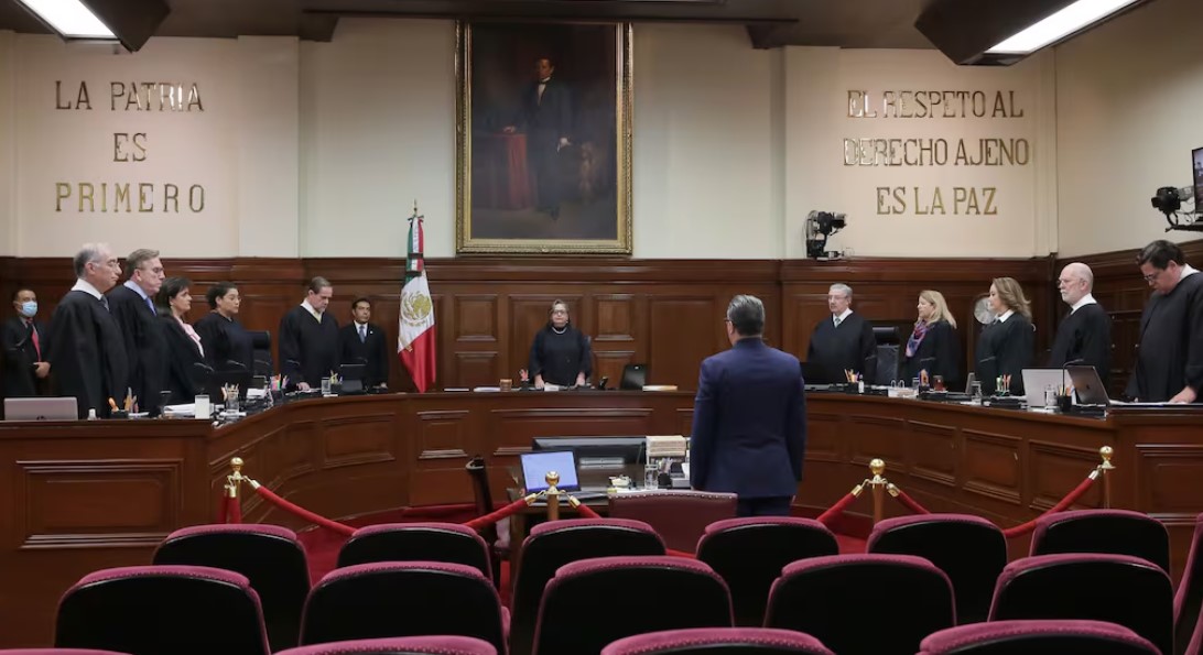 El pleno de la Suprema Corte de Justicia de la Nación