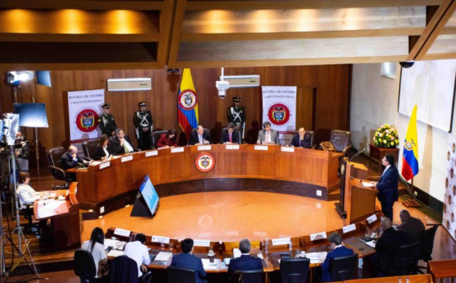 Audiencia pública de la Corte Constitucional de Colombia