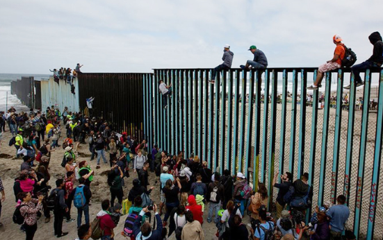 Frontera entre M&eacute;xico y EEUU