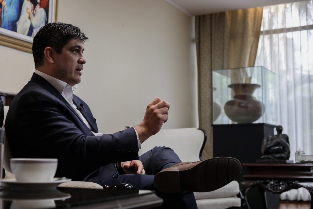 Presidente de la República, Carlos Alvarado