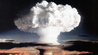 Imagen de exploción nuclear