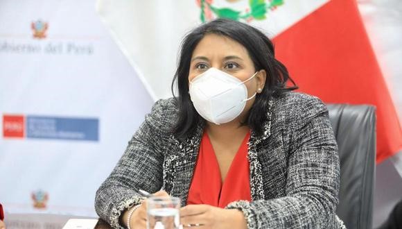 La ministra de Justicia y Derechos Humanos, Ana Neyra.