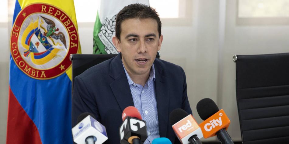 Alex&aacute;nder Vega, registrador Nacional del Estado Civil.