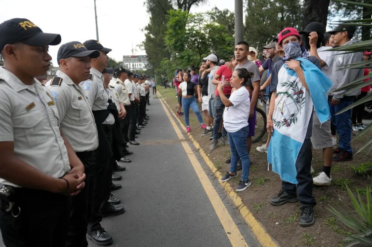 Protestas pácificas