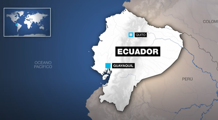 Mapa de Ecuador