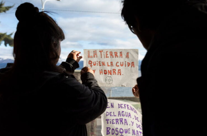 Personas Indígenas Protestando