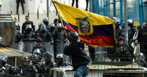 Protestas en Ecuador