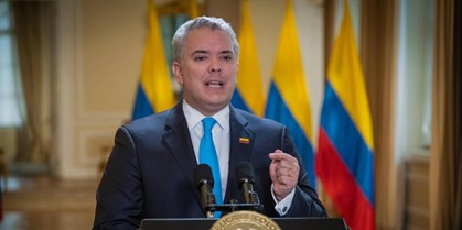 El presidente Iván Duque.