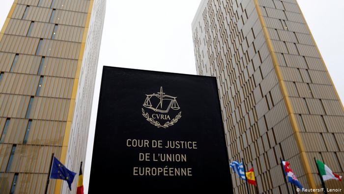 Fachada del Tribunal de Justicia de la Unión Europea