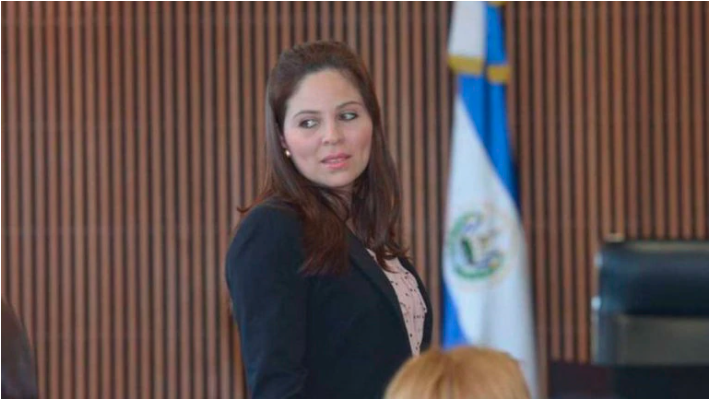 Bertha María Deleón Gutiérrez, ex abogada del presidente de El Salvador Nayib Bukele.