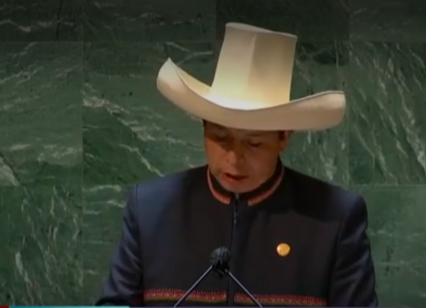 Presidente de Perú en Asamblea General de las Nciones Unidas