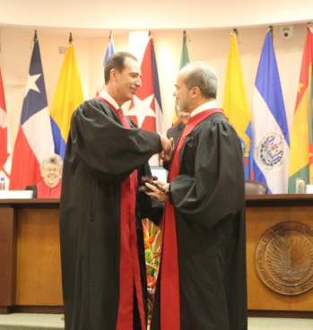 Presidente Ferrer y Ex Presidente Caldas